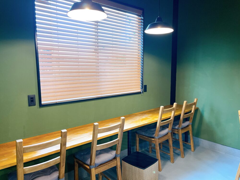 Cafe Sofiaのカウンター席の写真