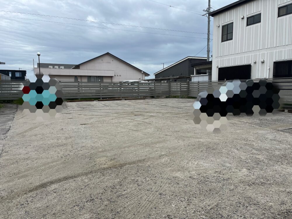 Cafe Sofiaのお店前駐車場の写真