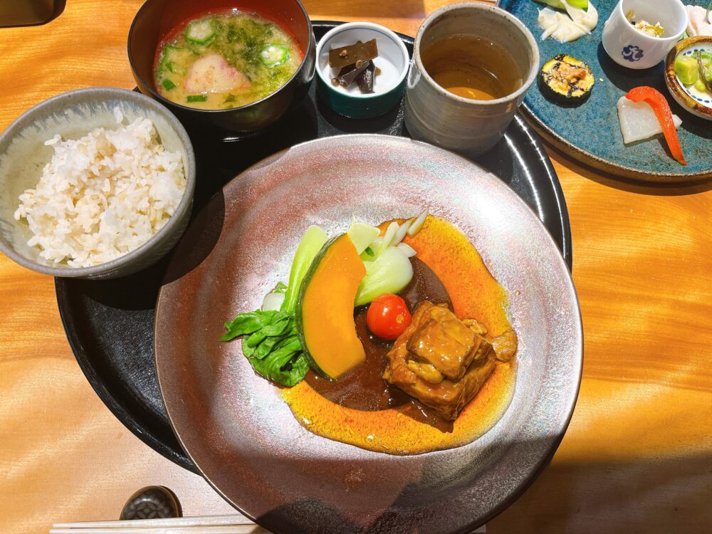 K庵のランチメインの写真